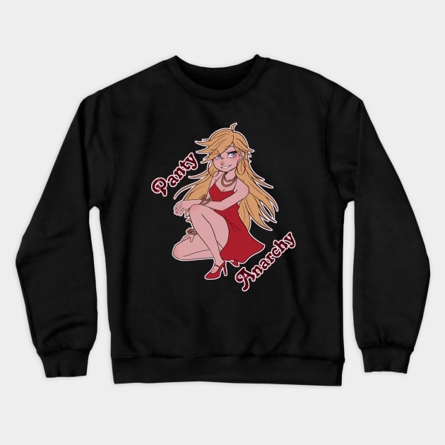 Panty Anarchy Crewneck Sweatshirt by Probablynotsam